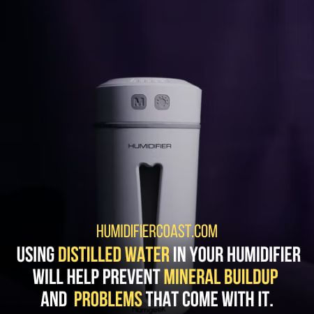 Mineral buildup - What Happens If You Don't Use Distilled Water In Humidifier