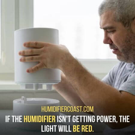 No power - Why Is My Humidifier Light Red 