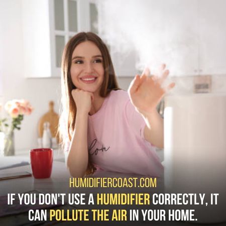 Pollute the air