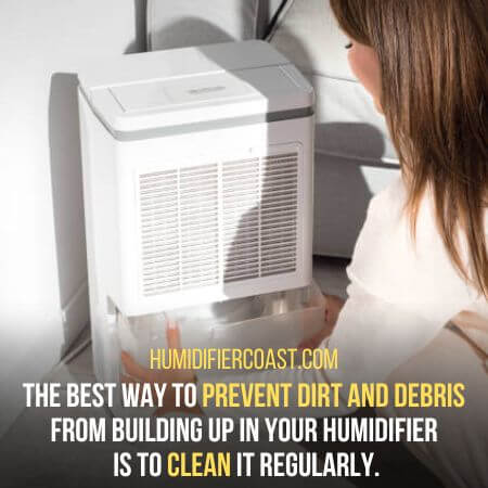 Prevent dirt and debris - What Is The Black Stuff In My Humidifier
