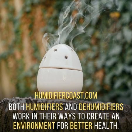 Health is main difference between a humidifier and a dehumidifier