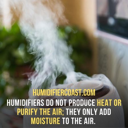 Humidifiers only produce moisture - Are humidifiers good for smokers?