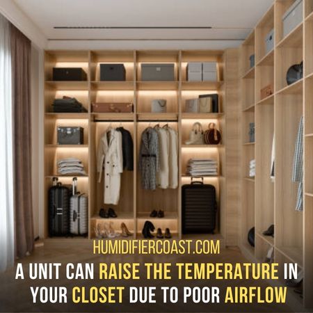 Dehumidifiers Can Overheat In Closets