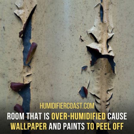 Can Cause Paint To Blister Or Peel Off Walls