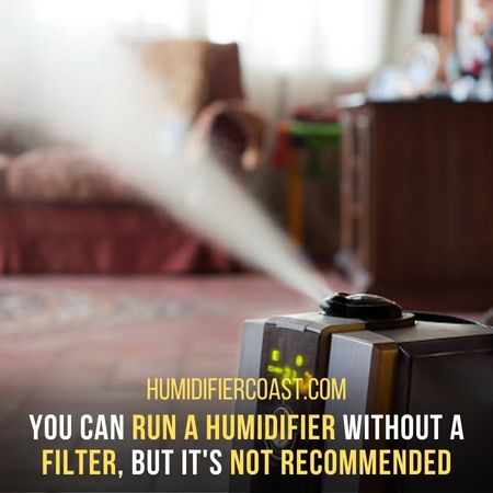 Can You Run A Humidifier Without A Filter? 