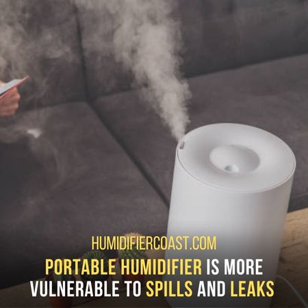 Why Is My Portable Humidifier Leaking From The Bottom - Reasons